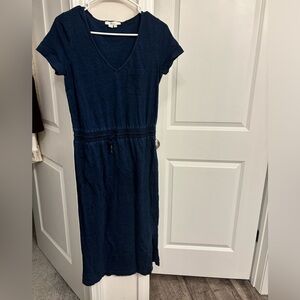 Boden Women’s Dress Size 4. 100% Cotton with Single Slit on the Left Side